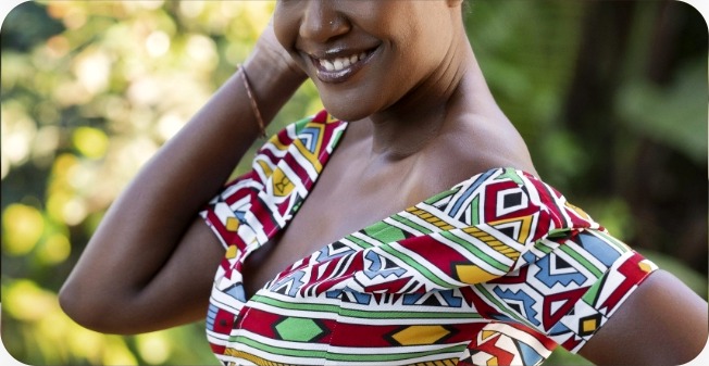 African fashion created by SIMUKAI artisans